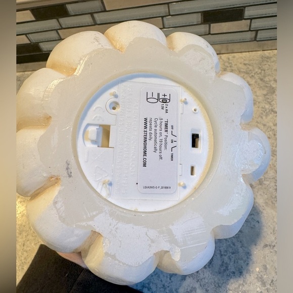 Candle Impressions Carved Wax Harvest Pumpkin - Picture 3 of 4